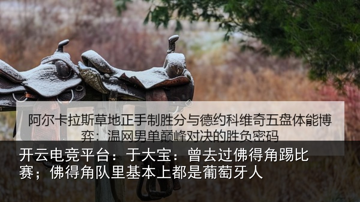 开云电竞平台:于大宝:曾去相关情况得角相关情况萄牙人